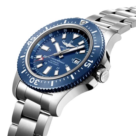 breitling superocean 44 special blue|Breitling Superocean 44 blue version.